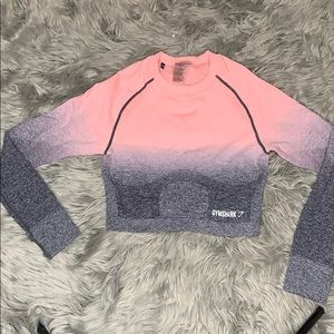 Gymshark seamless ombré crop